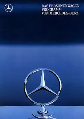 Mercedes-Benz Programm 1988