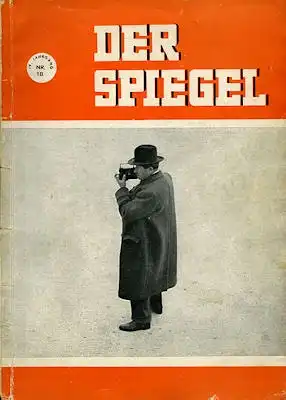 Der Spiegel Porsche von Fallersleben ca. 1951