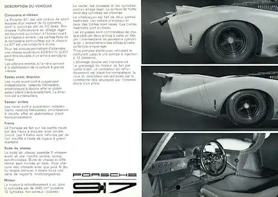 Porsche 917 Prospekt 3.1969