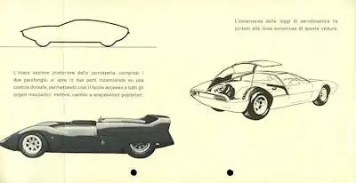 De Tomaso Mangusta Prospekt 1960er Jahre