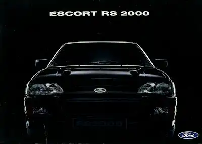 Ford Escort RS 2000 Prospekt 1992