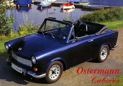 Trabant Ostermann Cabrios Prospekt 1990er Jahre