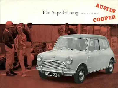 Austin (Mini) Cooper 1000 Prospekt 1965