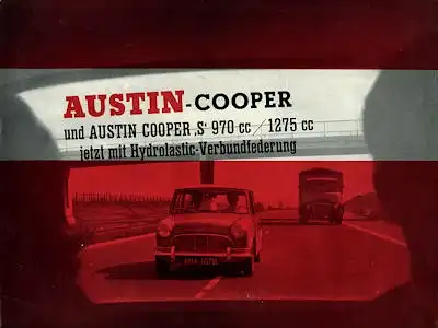 Austin (Mini) Cooper 1000 Prospekt 1965