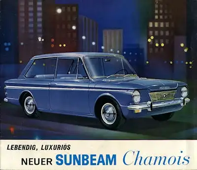 Sunbeam Chamois Prospekt 1960er Jahre