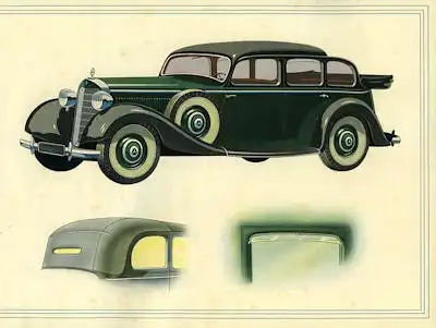 Mercedes-Benz Typ 260 D Prospekt 1938