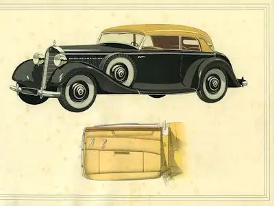 Mercedes-Benz Typ 260 D Prospekt 1938