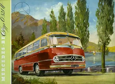 Mercedes-Benz O 321 H Prospekt 1955