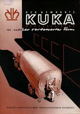 Mercedes-Benz KUKA Prospekt ca. 1951