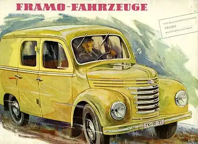 IFA Framo V 901/2 Prospekt 1956