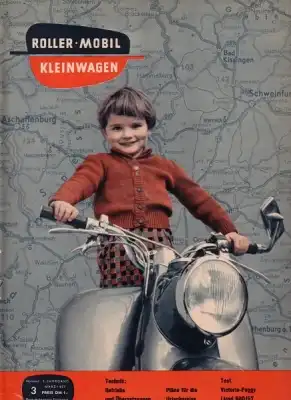 Rollerei und Mobil / Roller Mobil Kleinwagen 1957 Heft 3