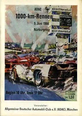 Programm Nürburgring 5.6.1966