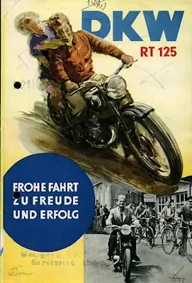 DKW RT 125 Prospekt 4.1952