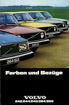 Volvo 242 244 245 264 265 Farben 1977