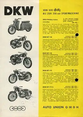 DKW Programm 1957/58