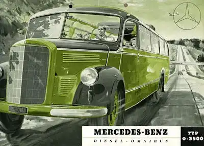 Mercedes-Benz O 3500 Prospekt 11.1951