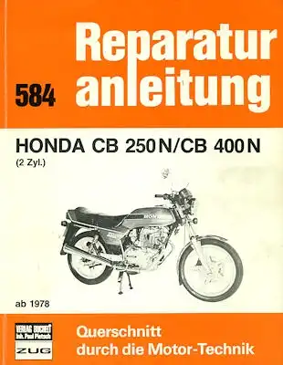 Honda CB 250 N / 400 N Reparaturanleitung ab 1978