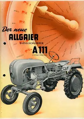 Allgaier A 111 Prospekt 10.1952
