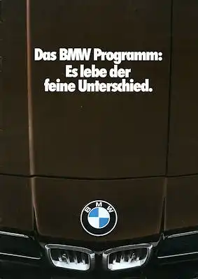 BMW Programm 1979