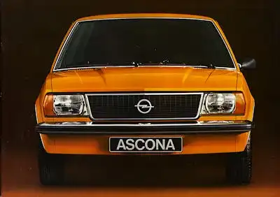 Opel Ascona B Prospekt 1976