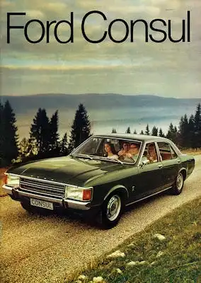 Ford Consul Prospekt 1972