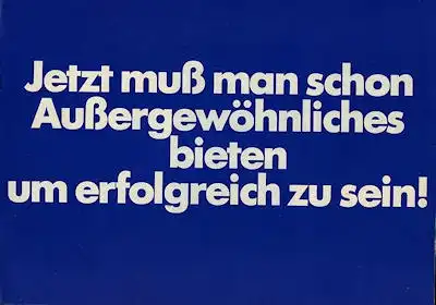 VW Programm 1978