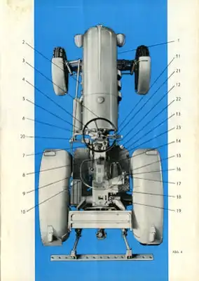 Eicher EM 300 Königs-Tiger Bedienungsanleitung ca.1962