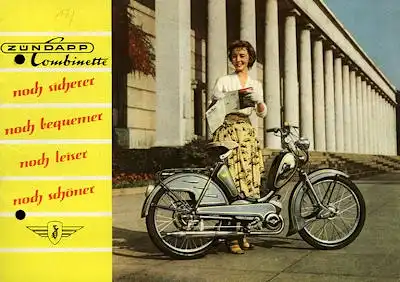 Zündapp Combinette Prospekt 1956