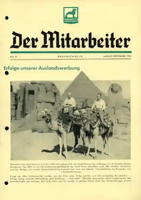 Büssing Mitarbeiter Nr. 9 Aug.-Sept. 1950