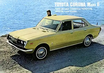 Toyota Corona Mark II 1900 Prospekt ca. 1974