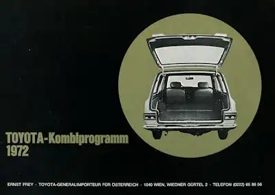 Toyota Kombi-Programm 1972