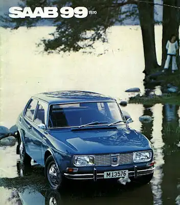 Saab 99 Prospekt 1970