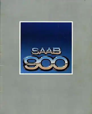 Saab 900 Prospekt 1978