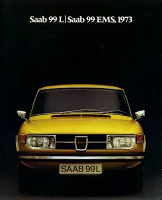 Saab 99 L EMS Prospekt 1973