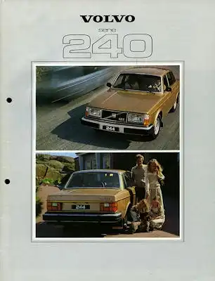 Volvo Serie 240 Prospekt 1979