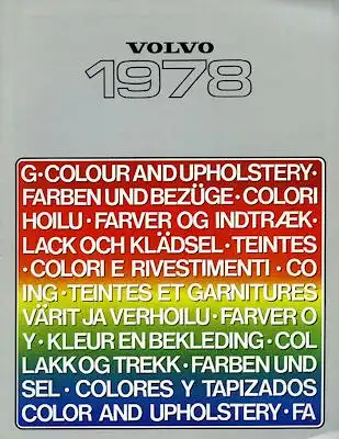 Volvo Farben 1978
