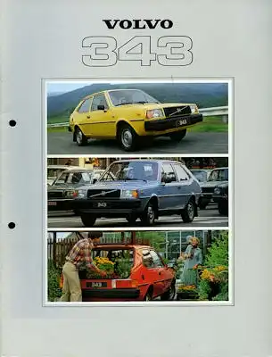 Volvo 343 Prospekt 1979
