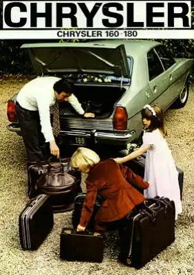 Chrysler 160 180 Prospekt 1972