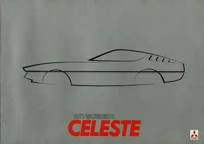 Mitsubishi Celeste Prospekt 1980