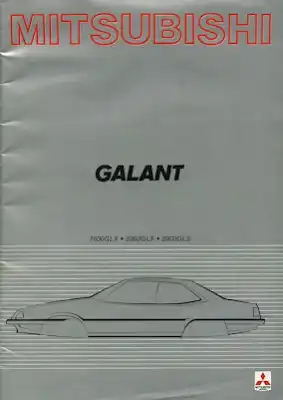 Mitsubishi Galant Prospekt 1981
