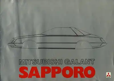 Mitsubishi Sapporo Prospekt 1980