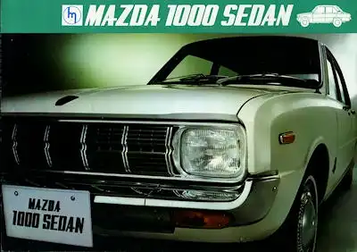 Mazda 1000 Sedan Prospekt ca. 1969