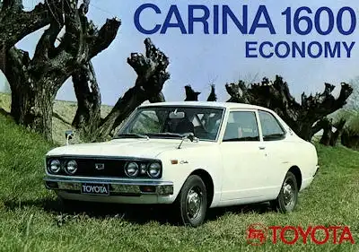 Toyota Carina 1600 Economy Prospekt ca. 1974