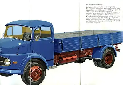 Mercedes-Benz L LK LS 332 Prospekt 1959