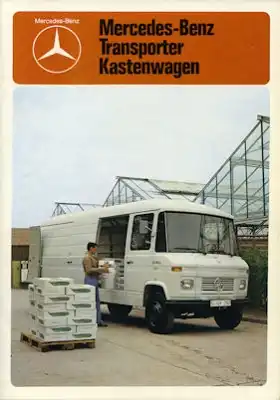 Mercedes-Benz Transporter Prospekt 1979