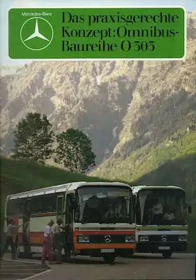 Mercedes-Benz O 303 Prospekt 1981