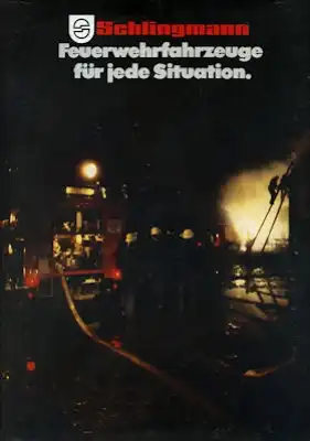 Mercedes-Benz Schlingmann Feuerwehrfahrzeuge Programm 1980er Jahre