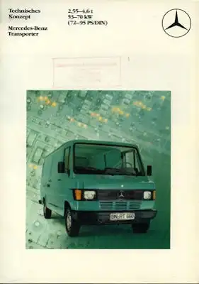 Mercedes-Benz Transporter Prospekt 8.1982