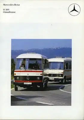 Mercedes-Benz O 309 Prospekt 1983