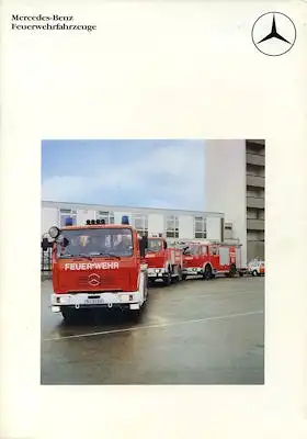 Mercedes-Benz Feuerwehrfahrzeuge Programm 1983